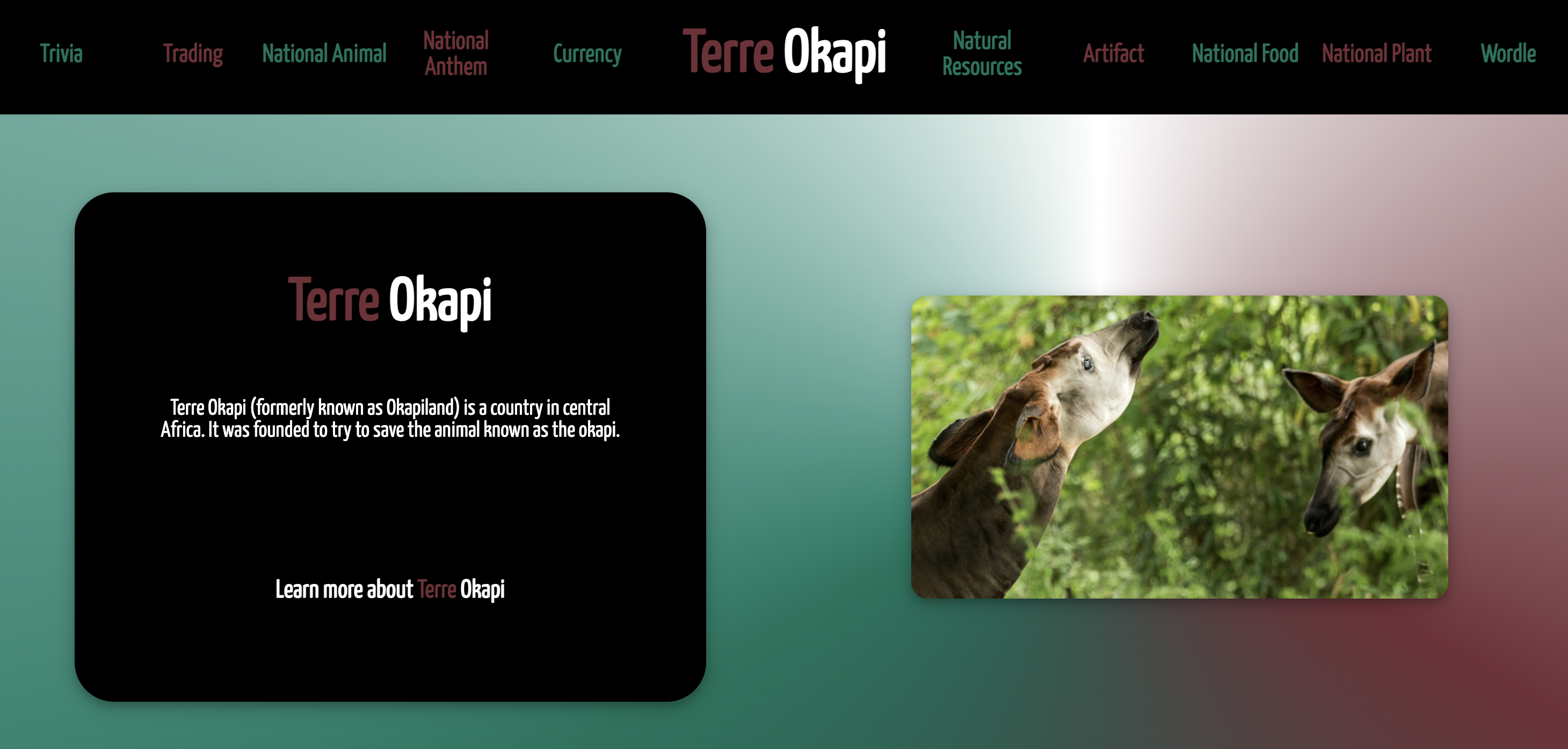 Terre Okapi